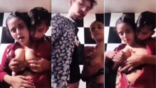 Tiktoker Gencet Payudara Montok Pacarnya Di Depan Kamera
