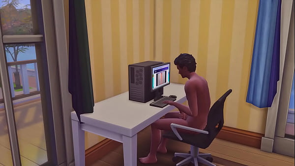 Madrasta Indiana Cola No Enteado Batendo Uma Vendo Pornô, Depois Mete A Primeira Vez No Menino