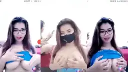 Manda Pake Tanktop, Dadanya Kelihatan Seksi Banget Bikin Pengin Raba.