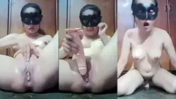 Silvia Chan Ngewe Pake Dildo Sampai Muncrat
