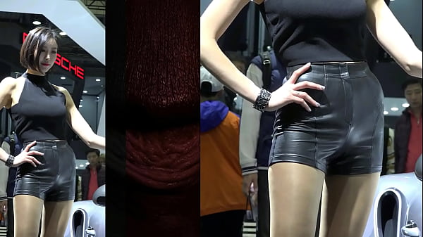 Goyang Cewek China Pakai Hotpants Kulit Bikin Muncrat 002