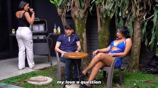 Diam, Jangan Berisik! – Ibu Tiri Ngewe Pacar Anak Perempuannya Diam-diam – Jackson Gede & Lina Henao