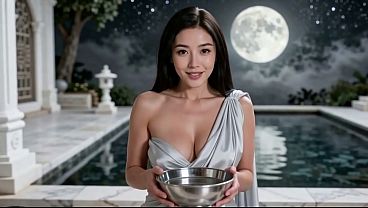 Pov: Xinyi Lagi Digenjot Di Kuil Bulan, Kontol Penuh Di Dalam Memek Basah